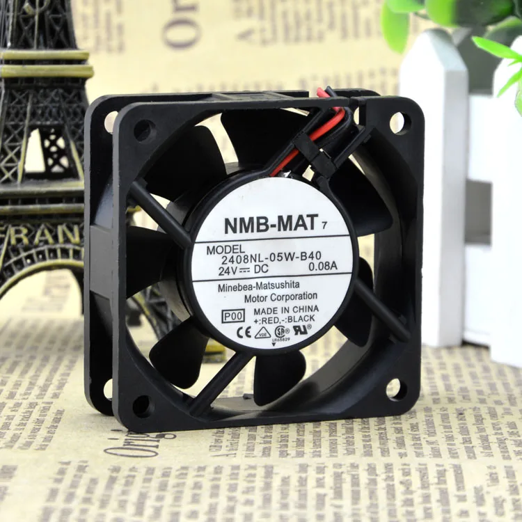 6020 24V 0.08A 6 2408NL-05W-B40 защиты электродвигателя Вентилятор охлаждения