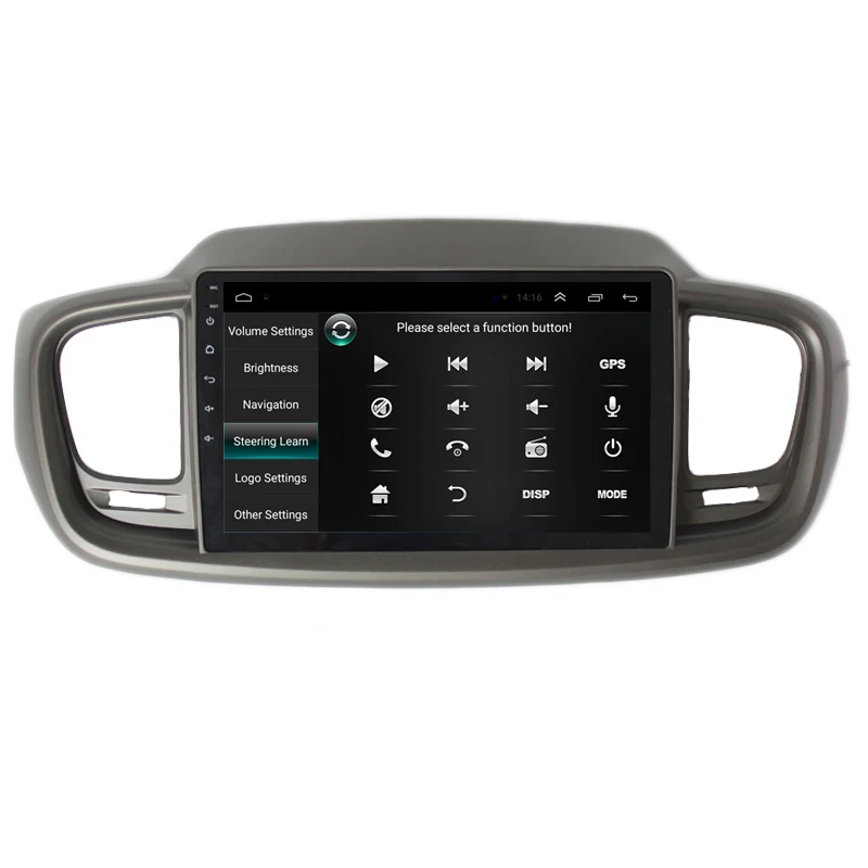 Clearance 10.1 inch Android 9.1 Car DVD Player GPS for KIA sorento 2015 2016 audio car radio stereo navigator with bluetooth wifi built in 2