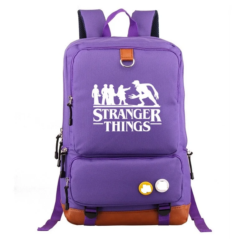 Рюкзак Mochila Stranger Things, женская сумка, мужской рюкзак для ноутбука, школьные сумки для подростков, рюкзак для мальчиков и девочек, дорожные сумки