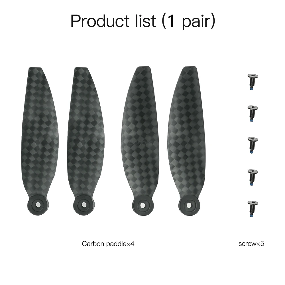 2 шт./набор Mavic мини углеродное волокно складной быстросъемный пропеллер с низким уровнем шума для DJI Mavic Mini Drone аксессуары
