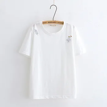 

Hot Sale 2018 Summer Printed Short Sleeve T-shirt Female Plus Size Tshirt Tops Tee Shirt Femme