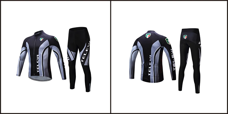 Теплая Флисовая одежда для велоспорта с длинным рукавом, Мужская зимняя одежда для горного велосипеда, комплект одежды для триатлона, костюм из Джерси
