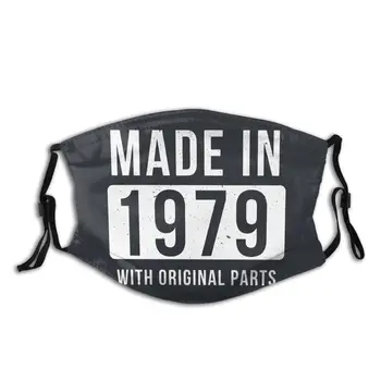 

Made In 1979 Non-Disposable Mouth Face Mask 41st Birthday Gifts Dustproof Mask Protection Respirator Mouth Muffle
