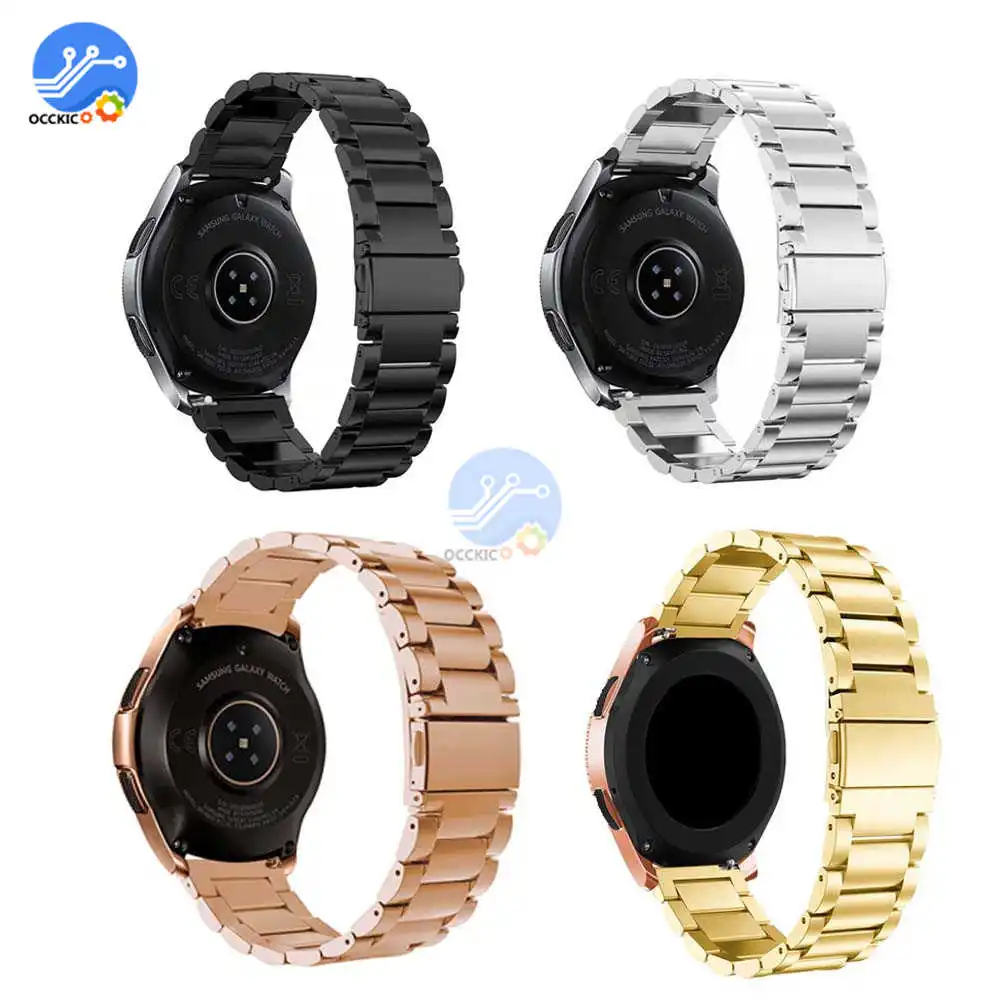46 мм браслет из нержавеющей стали для samsung Galaxy Watch 46 мм Классический ремешок для часов Ремешок умный ремень шестерни