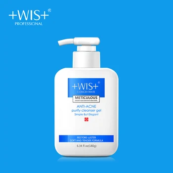 

WIS Anti-Acne Deep Cleaning Oil Control Purifying Pores Cleanser Gel Refreshing Hydrating Facial Cleanser