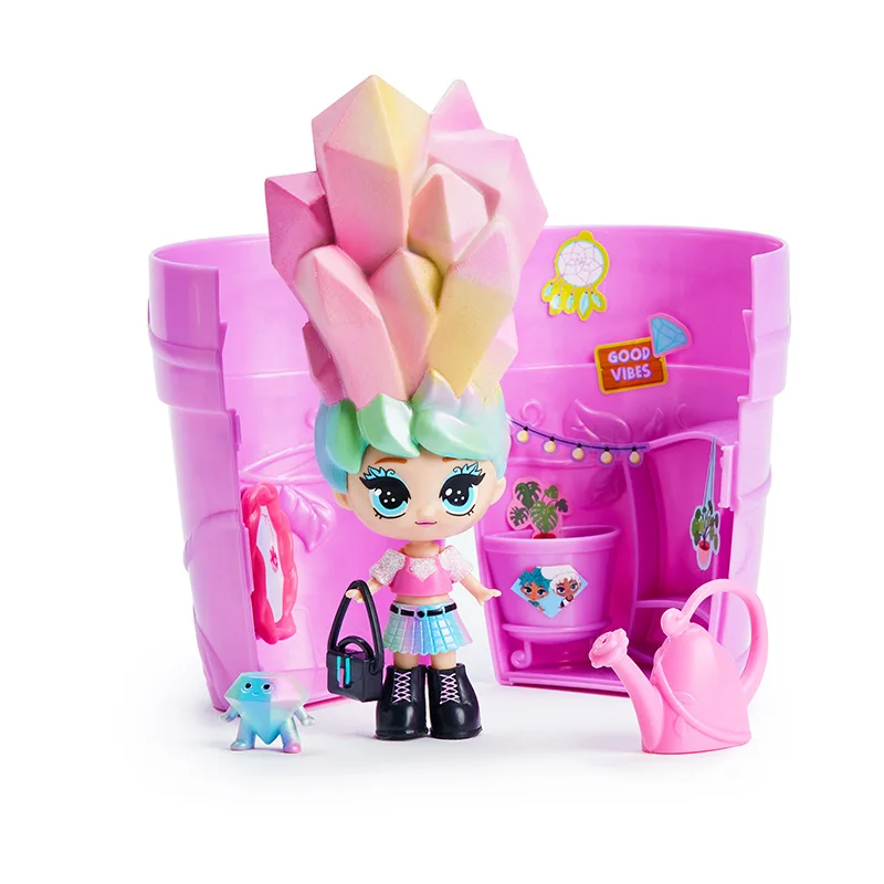 

Blume Doll Toys Hobbies Dolls Accessories Flowerpot Bloom Surprise Blind Box Magic Doll Watering Will Flower Long Hair