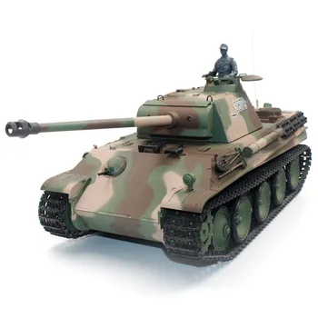 

Heng Long 6.0 Version 1/16 Scale Panther G Radio Control Tank with Steel Gearbox