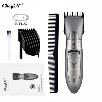 

CkeyiN Rechargeable Waterproof Hair Clipper Beard Electric Hair Trimmer Shaver Body Hair Rechargeable Mustache Shaving Trimmer