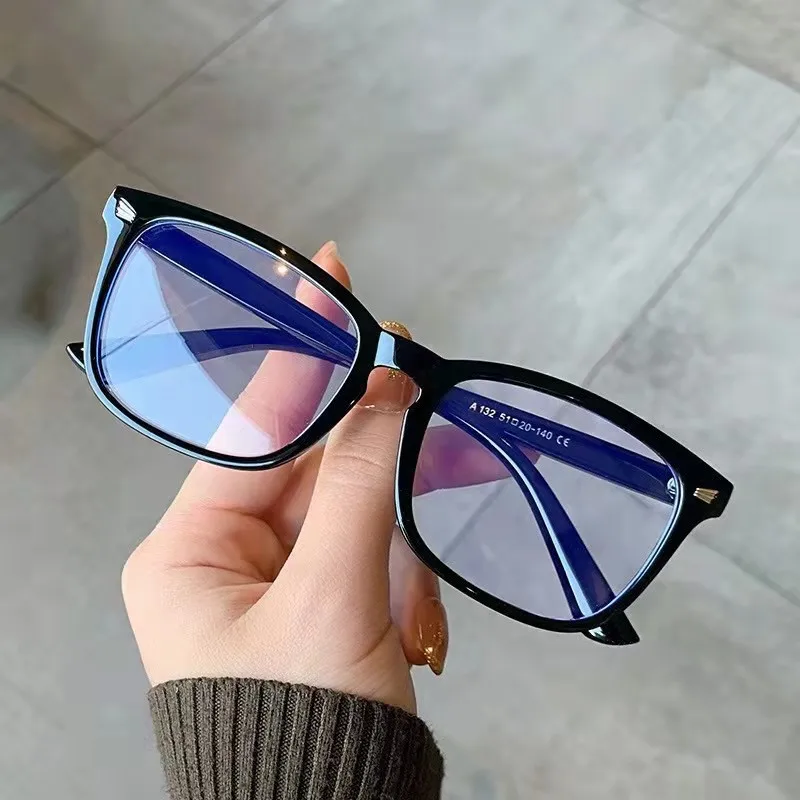 Lunettes De Lecture Anti-Lumière Bleue Sans Bord - Monture Transparente Vintage