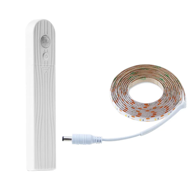 

PIR Motion Sensor Led Light Strip Bulb Cabinet Kitchen Closet Lamp DC5V 2 Meter