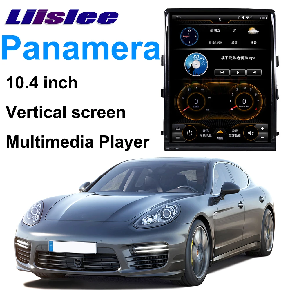 LiisLee Автомобильный мультимедийный GPS аудио Hi Fi Радио стерео для Porsche Panamera 970 2010 ~ 2016