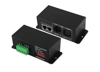 

BC-802 LPD6803 DMX512 signal Decoder for LED RGB pixel strip