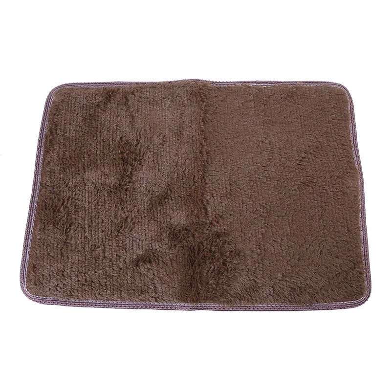 40x40cm Новые Мягкие Коврики для гостиной, лохматый ковер для гостиной, европейские домашние плюшевые Коврики для пола, пушистые коврики для детской комнаты, коврик из искусственного меха - Цвет: 40x40cm