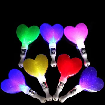 

50pcs/lot Multicolor LED Light Foam Stick Glow Sticks Cheering Foam Sticks Light Up Stick Wedding Birthday Supplies