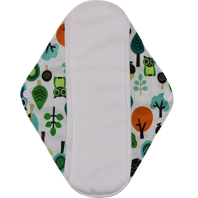 Моющиеся менструальные прокладки многоразовые гигиенические менструальные прокладки для мам бамбуковые хлопчатобумажные тканевые женские гигиенические прокладки