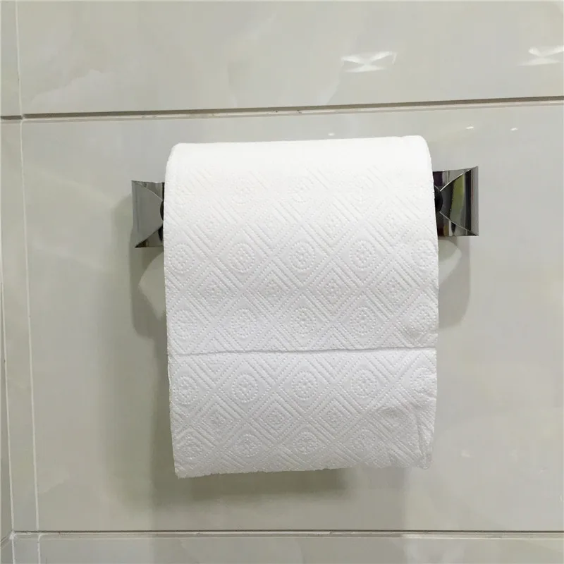 Длинный рулон из нержавеющей стали, держатель для бумаги на присоске, настенный держатель для полотенец, держатель для туалетной бумаги, держатель для рулона, полка для хранения