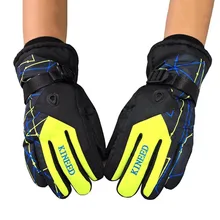 Новые противоскользящие износостойкие лыжные перчатки Горные лыжные снегоходы Водонепроницаемые зимние мотоциклетные ветронепроницаемые перчатки