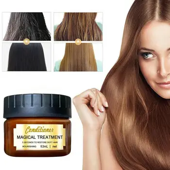 

120Ml Hot PURC Magical Treatment Mask 5 Second Repairs Damage Restore Soft Hair Essential for All Hair Types Keratin Hair Scalp