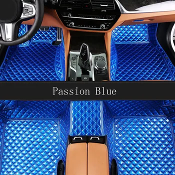 

Car floor mats for Ford Edge Escape Fusion Mondeo Ecosport Explorer Focus Fiesta car styling carpet liner