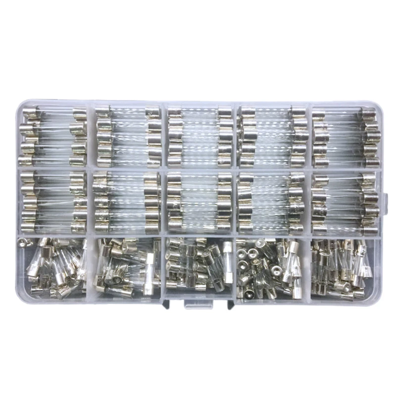 

Top-250Pcs Blow Glass Tube Fuse Assorted Kit Amp 250V 1A-20A Fuse