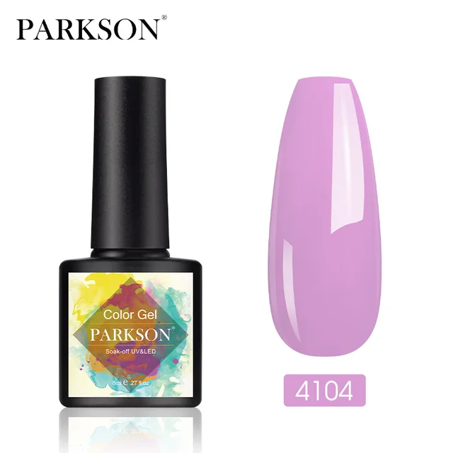 Parkson No Wipe Top Coat Base Coat Nail Gel polish Design Enhancer Varnish Semi Permanent Soak Off UV LED Nail Art Tool 4104