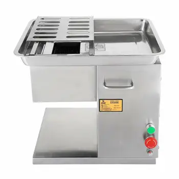 

Stainless Commercial Meat Slicer Cutting Machine Cutter 250kg/hour