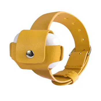 

For AirPods Pro Case Bag Cover PU Strap Wrist Shell Case Bands Protective Wristband Cover Skin for Apple Airpods Case