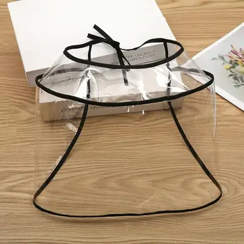 

NEW Anti-Spray Anti-Fog Mask Pvc Shield Dust-Proof Sun Hat Unisex Fisherman Hat Outdoor Protective Cap 1Pcs