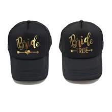Модные племени девичник Snapback Кепка Дальнобойщика невесты золотыми буквами стрелка невеста будет племени бейсбольные шапки