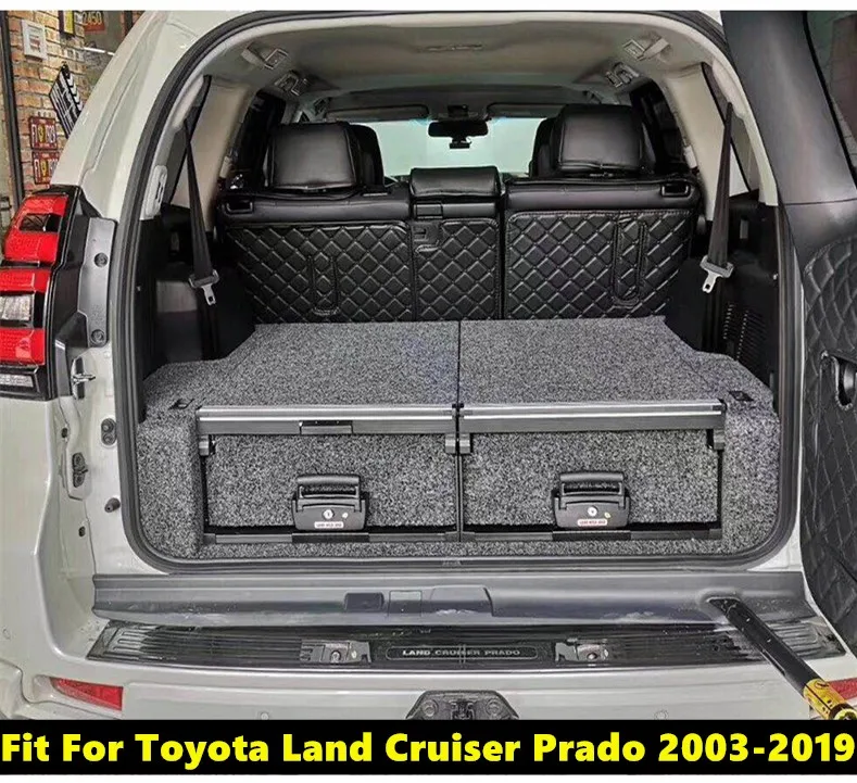 Fit Voor Toyota Land Cruiser Prado 2003-2019 5 Seats/7 Zetels Innerlijke Achterdeur Armsteun Opbergdoos pocket