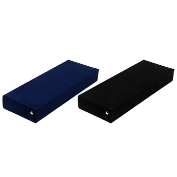 

2 Pcs 8 Slot Eyewear Stand Holder Sunglasses Glasses Storage Display Case Jewelry Tray Storage Box Organizer Unisex, Dark Blue &
