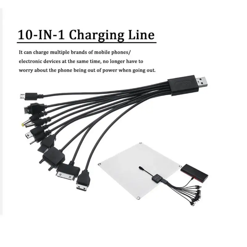 Solar ao ar Carregador de Bateria Livre com 20a Painel Controlador Portátil Duplo-usb Barco Dobrável Solar Kit Campismo Caravanas 80w 18v 10 com 20a controlador portátil duplo-usb barco carregador