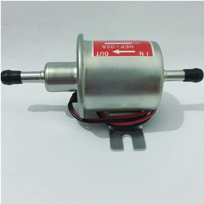 High Quality Diesel Petrol Gasoline Low Pressure 12v electric fuel pump HEP-02A 8mm Pipes Car Boat carburetor motorcycle ATV | Автомобили