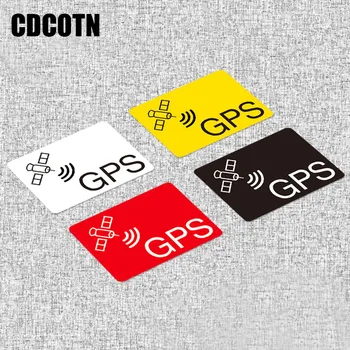 

2PCS/Set Car Decals GPS TRACKING Alarm System Sticker Anti-Theft Reflective Vinyl Material For Motocrclye ,Bike ,Auto Stickers