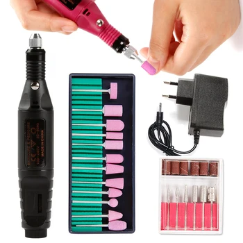 

Electric Apparatus for Manicure Nail Drill Bits 12pcs Grinder Cutters Cuticle Gel Polish Remover Nail Milling Drill Bits Machine