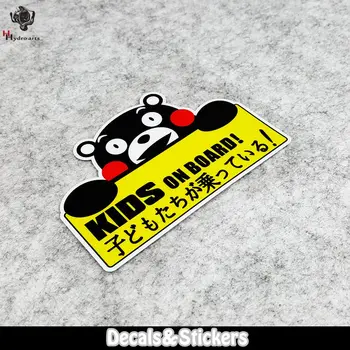 

NO.LN060 KIDS on Board Safe Warning Anime Sticker 3M Reflective Stickers MOTO GP Car Sticker Decals Racing Stickers Motorcycle