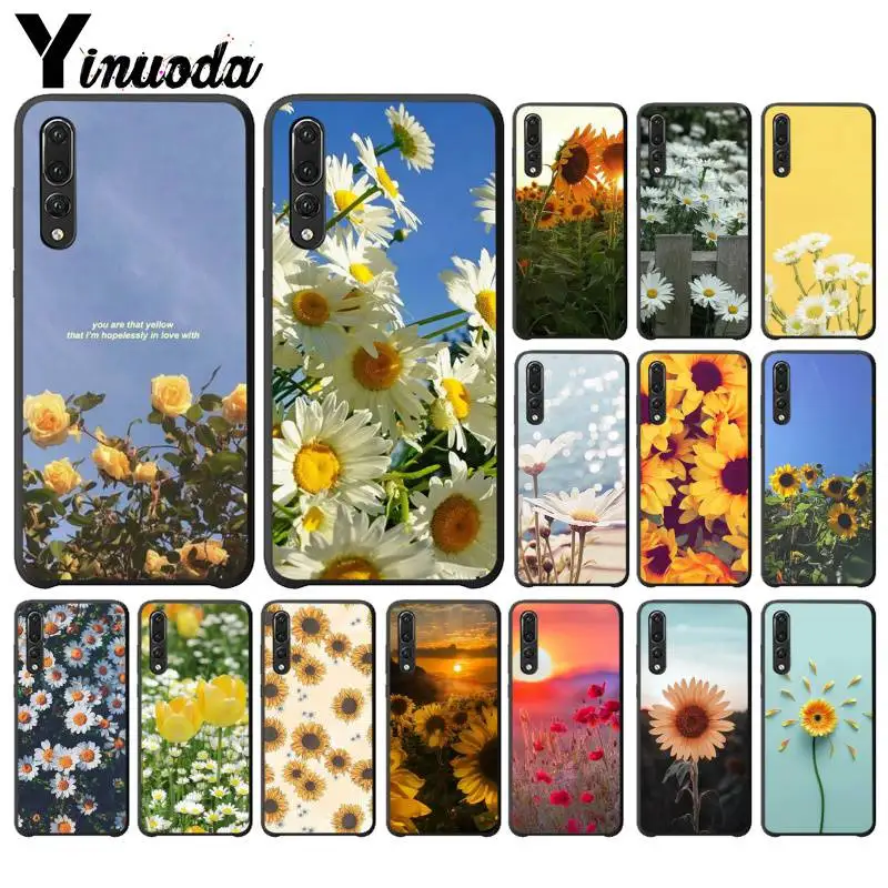 Чехол для телефона Yinuoda с изображением нежных цветов на солнце HuaweiY9 2018 HONOR 8 8X 9 9LITE