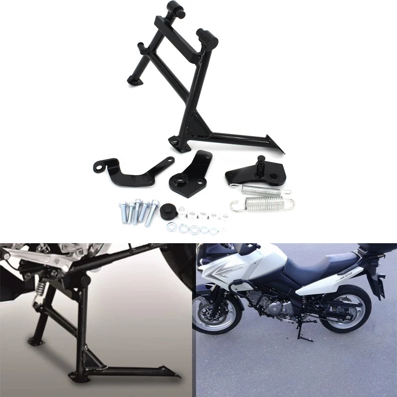

For Suzuki V strom DL650 12-16 Centre Stand Parking Firm Frame Heavy Steel Black