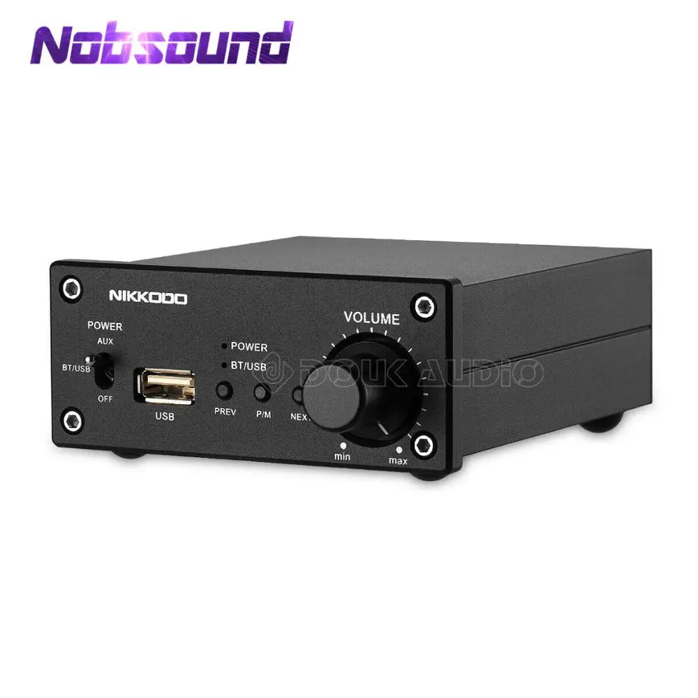 Nobsound цифровой аудио усилитель Bluetooth 4,0 стерео усилитель HiFi USB музыкальный плеер без потерь 100 Вт