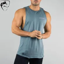 Бренд ALPHALETE, Новое поступление, Брендовые мужские летние хлопковые майки для тренажерного зала, одежда для бодибилдинга, майки для фитнеса