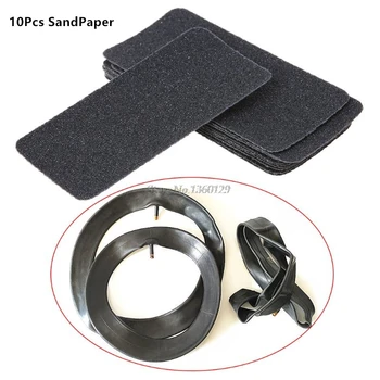

10Pcs Dry Sanding Paper Small Size Patching Tires Grinding Inner Tube Bicycle Tire Repairing Tool Accessories Whosale&Dropship