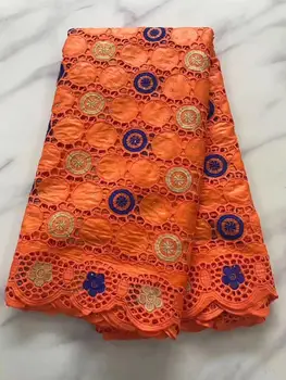 

Embroidered Circle Flower Perforated Bazin Brode Stones 2020 New Arrival African Basin Riche Fabric Nigeria Dress Brocade Fabric