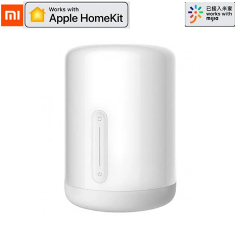 

New Version Xiaomi Mijia Bedside Lamp 2 Smart Light voice control touch switch smart APP color adjustment For Apple Homekit Siri