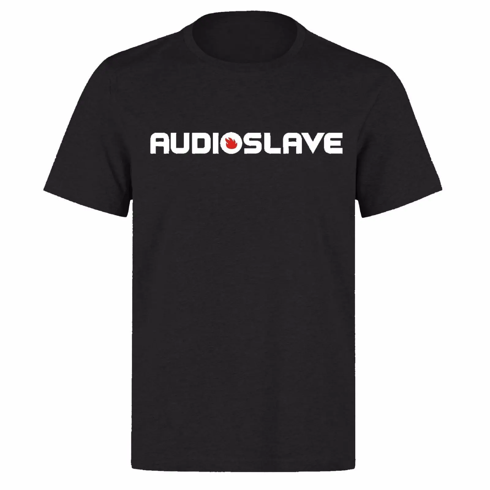 AUDIOSLAVE CHRIS CORNELL тестовый логотип черная футболка унисекс модные стильные мужские