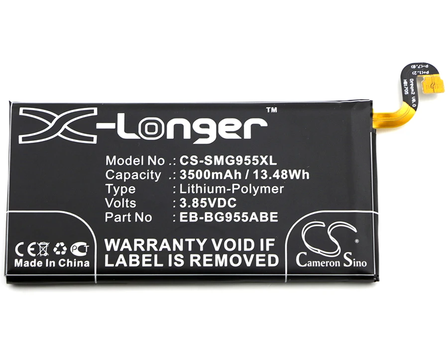 Кэмерон sino3500mAh батарея для SAMSUNG мечта 2 Galaxy S8 Plus Galaxy S8 плюс TD-LTE SM-G9550 SM-G955D SM-G955F SM-G955JSM-G955N