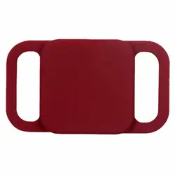 Silicone Protective Pet Leash Case - Elastic Cover (Red wine)