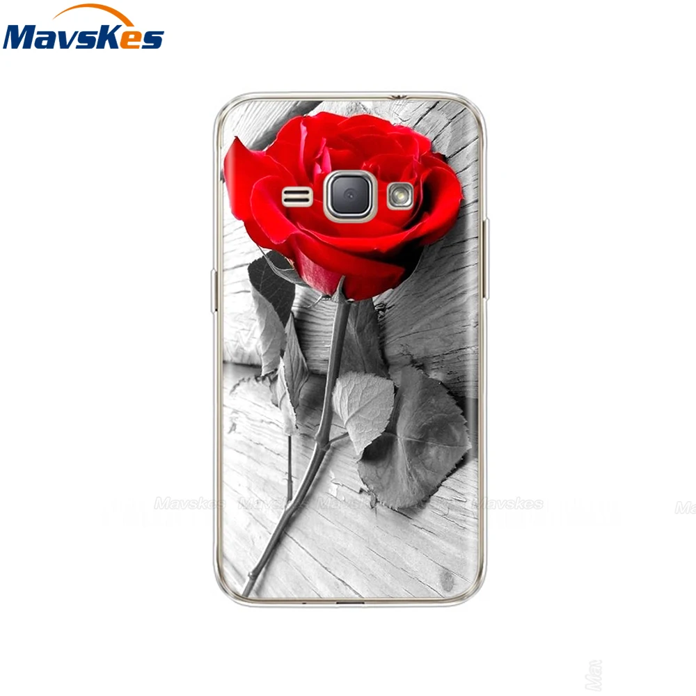 48 Силиконовый чехол для телефона для samsung Galaxy J1 J120 J120F SM-J120F мягкие чехлы из ТПУ на заднюю панель для телефона для samsung J1 6 fundas - Цвет: 48
