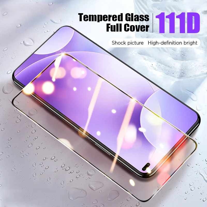

111D Coverage Tempered Glass for Redmi Note 5 6 7 8 Pro 8T Protective Film Full Coverage Protective Phone Glass for Redmi S2 GO