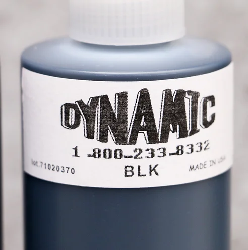 Nueva tinta del tatuaje 1-Bottle 250 мл forrada y sombreada Племенной лайнер шейдер Пигмент черный динамический senior