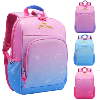 

Children School Bags girls schoolbag primary school Backpack orthopedic schoolbag Kids Backpacks Mochila Infantil Zip sac enfant